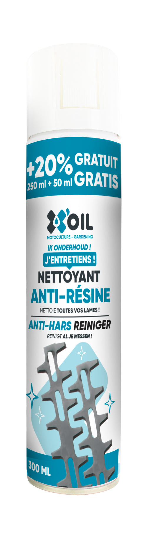 ANTI RESINE TAILLE HAIE 250ML + 20% GRATUIT